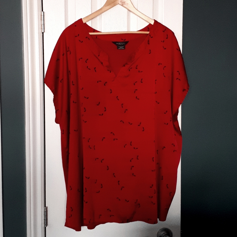 Very nice 4XL satin shirt